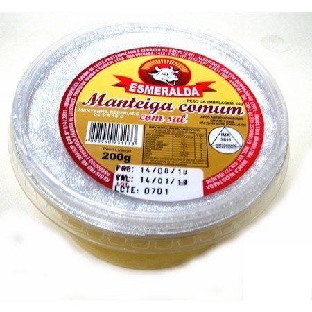 Manteiga Esmeralda com Sal 200g