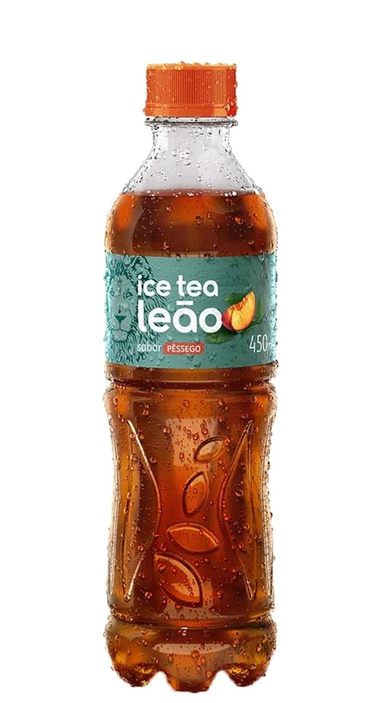 Chá Ice Tea Leão Pêssego 450 ml