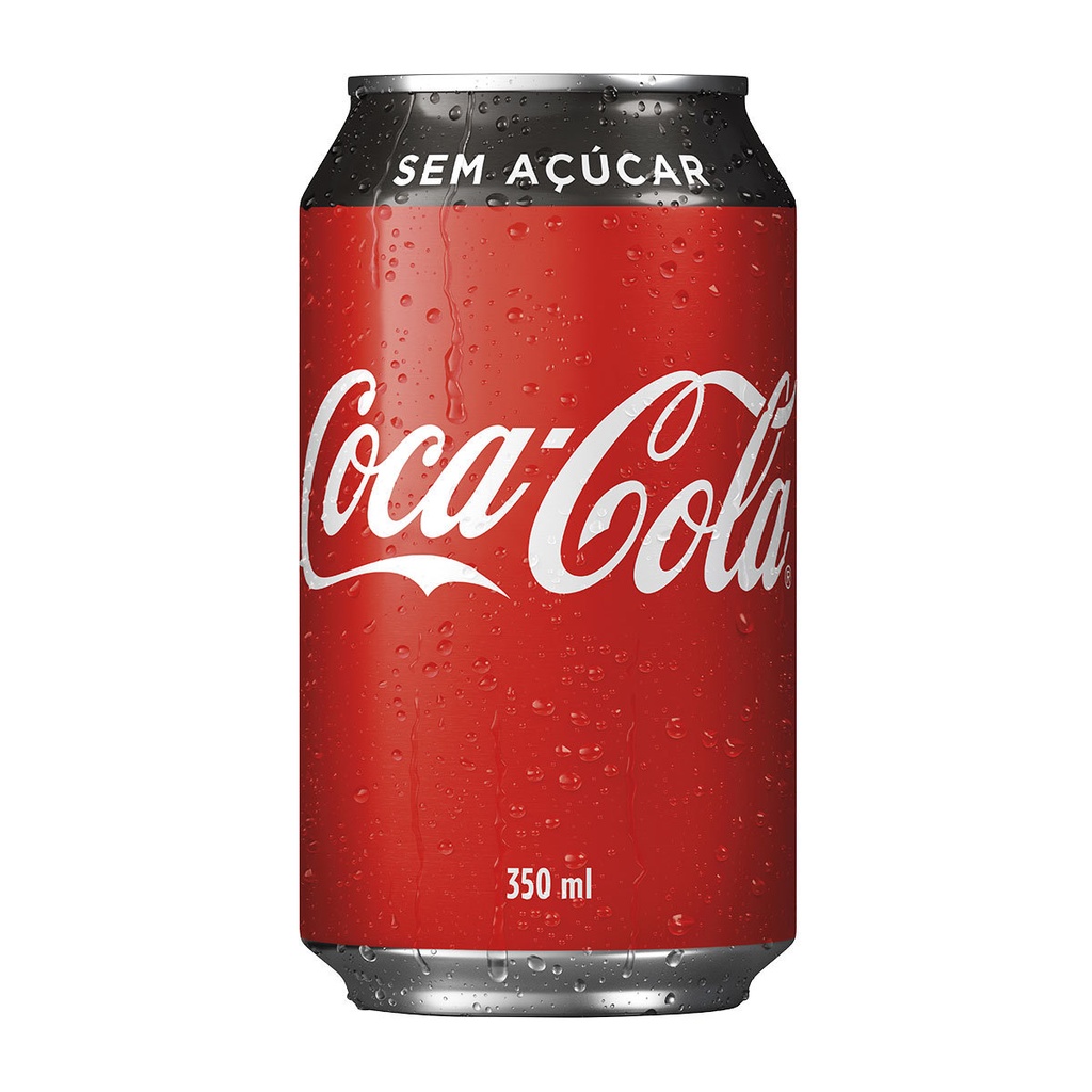 Refrigerante Coca-Cola sem Açúcar 350 ml