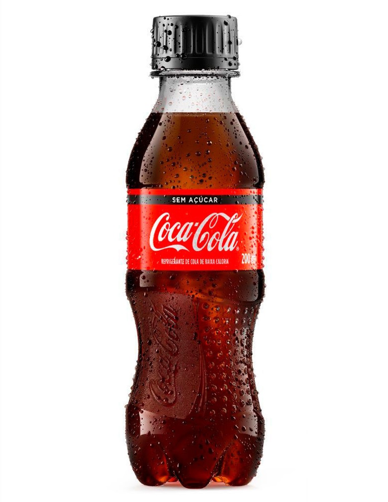 Refrigerante Coca-Cola sem Açúcar 200 ml