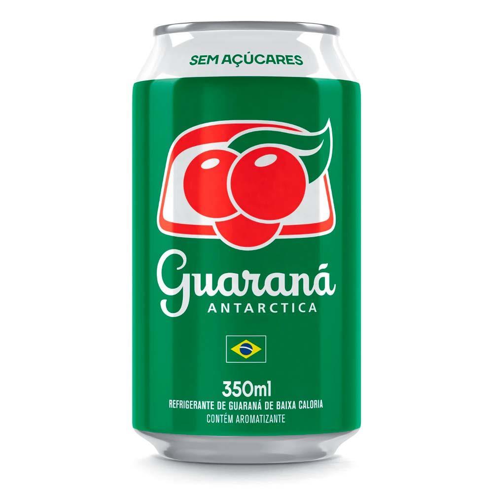 Refrigerante Guaraná Antarctica sem Açúcar 350 ml