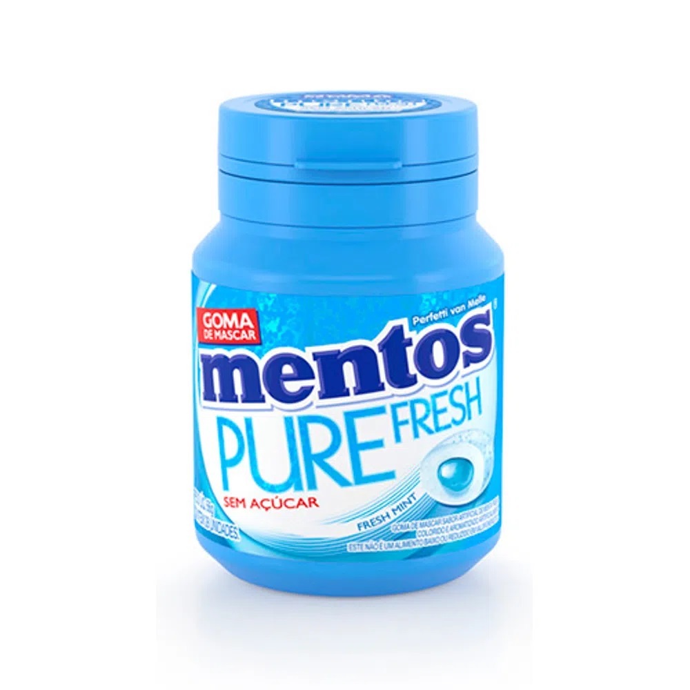 Mentos Pure Fresh Wintergreen Sem Açúcar 56 G