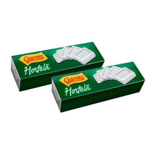 Pastilha Garoto Hortelã 17 G