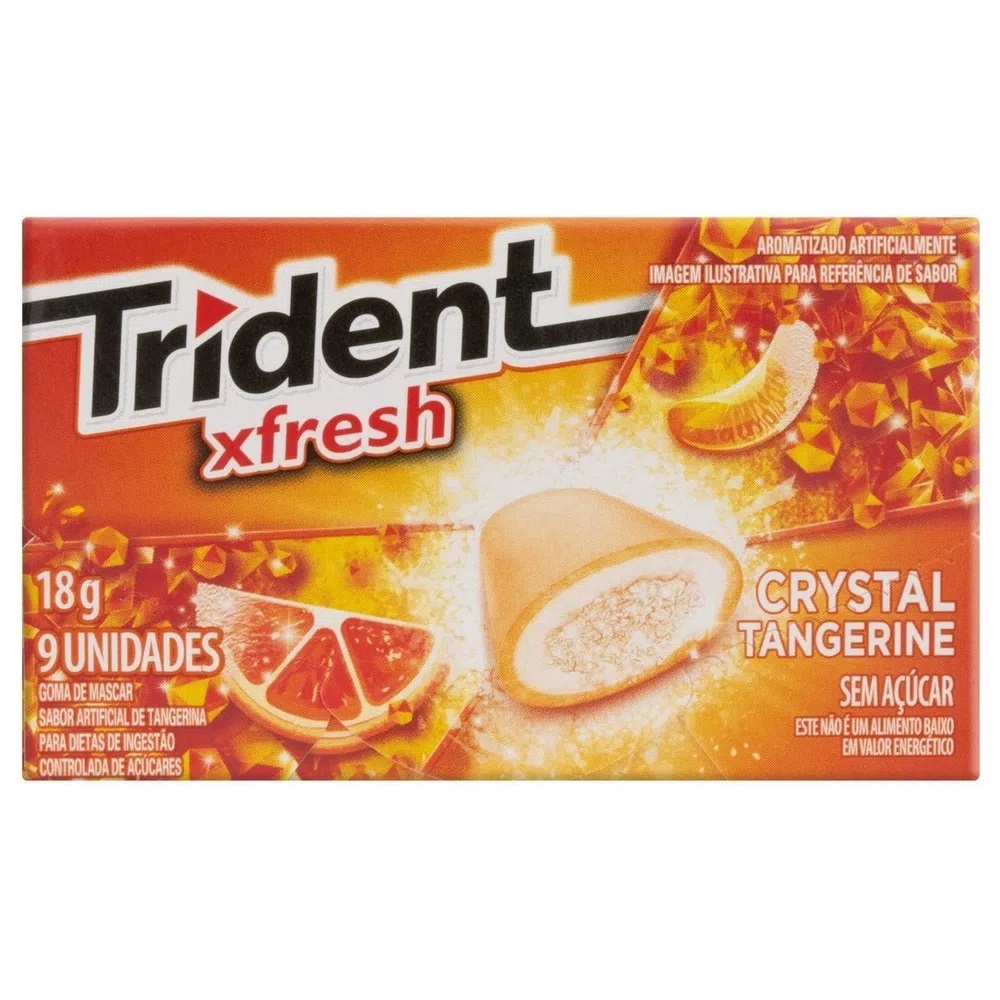 Trident Xfresh Crystal Tangerine 18 G 