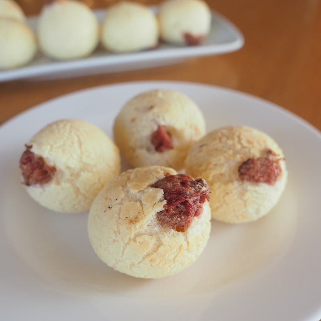 Pão De Queijo Gourmet Carne Seca