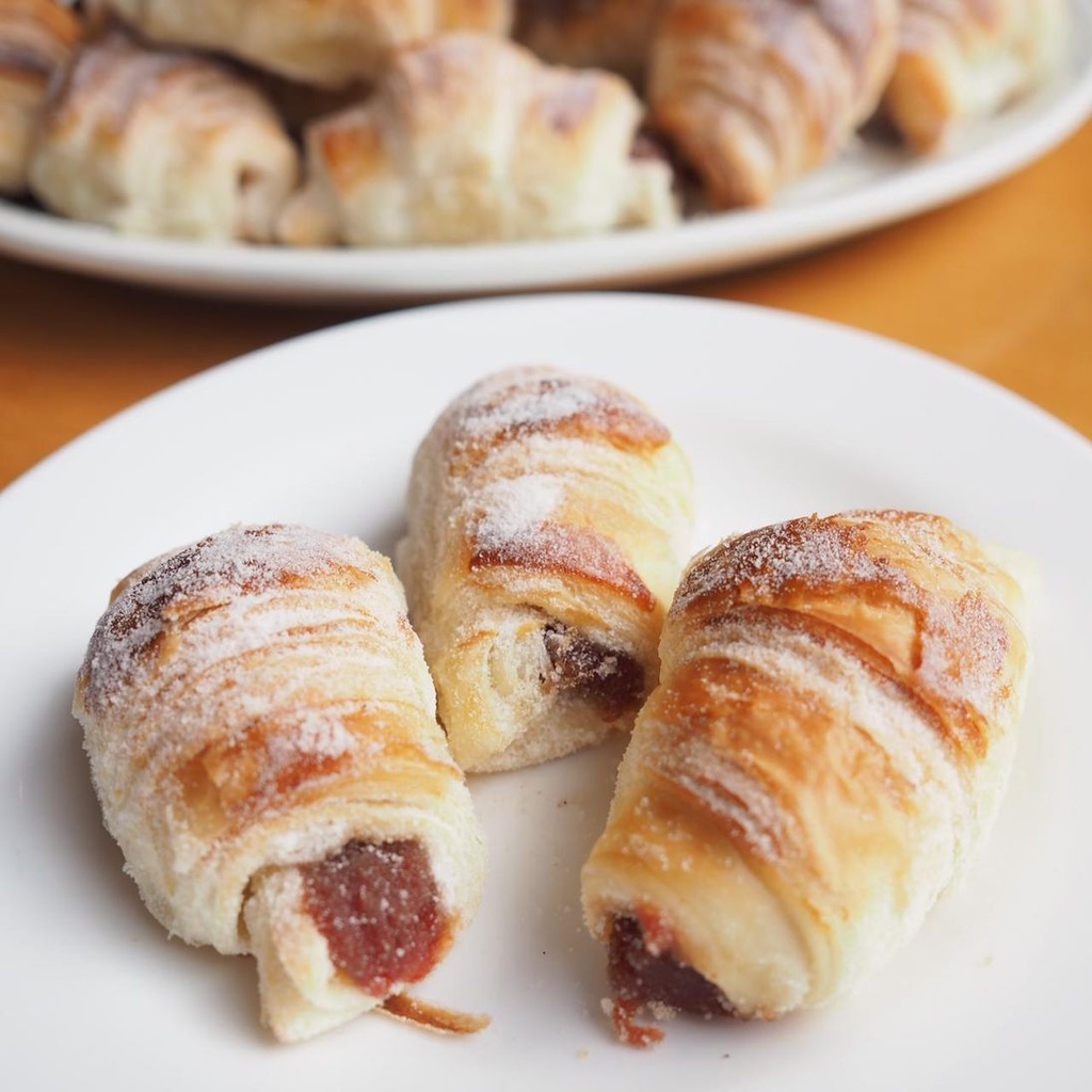 Croissant de Queijo e Goiabada