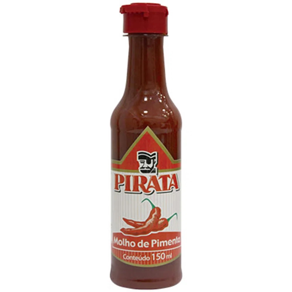 Molho de Pimenta Pirata 150 ml