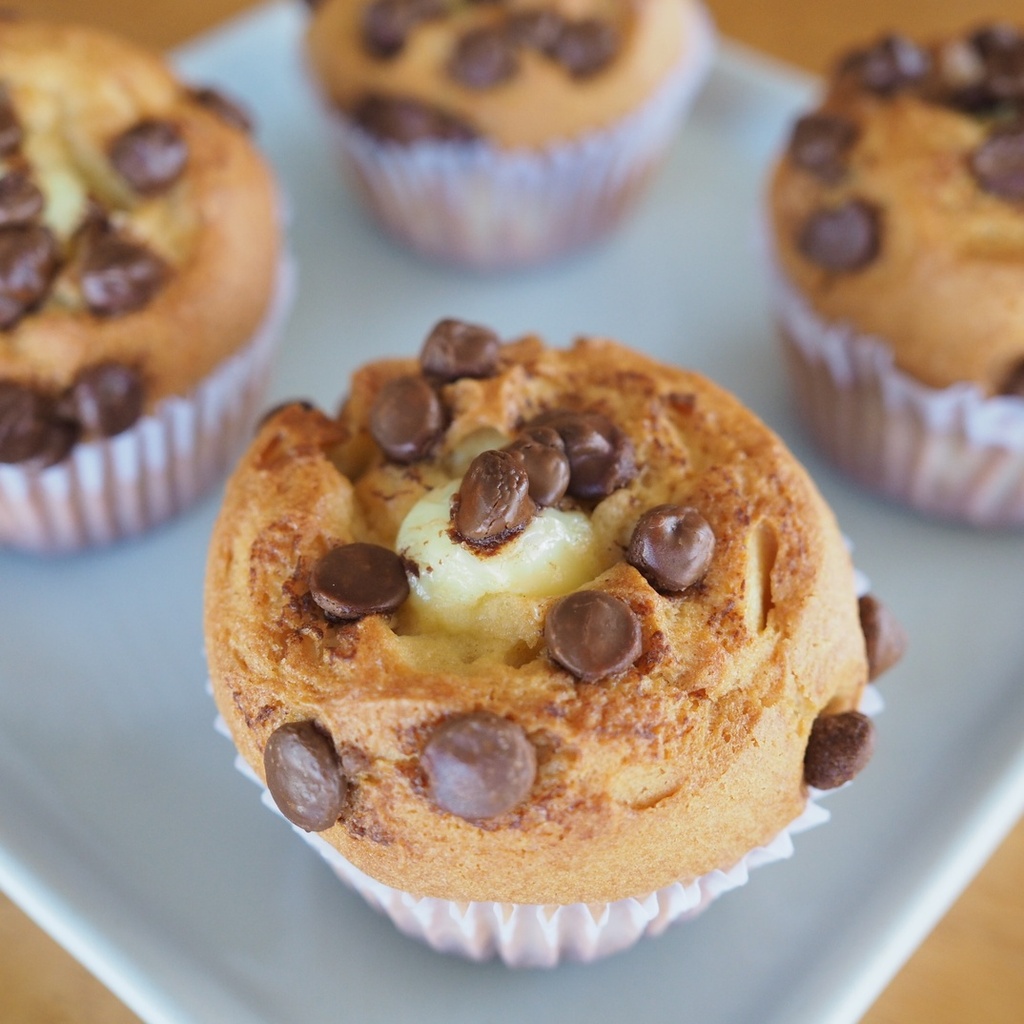 Muffins com Gotas de Chocolate (10 unidades)