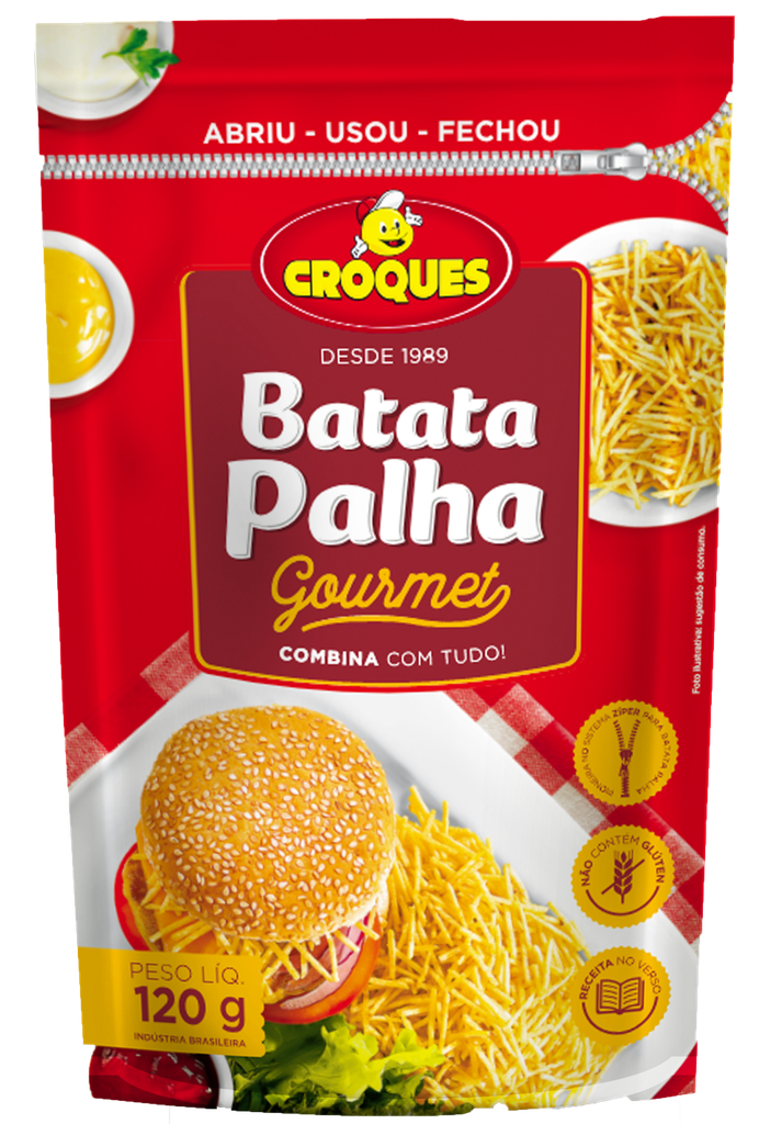 Batata Palha Gourmet Croques 120 g