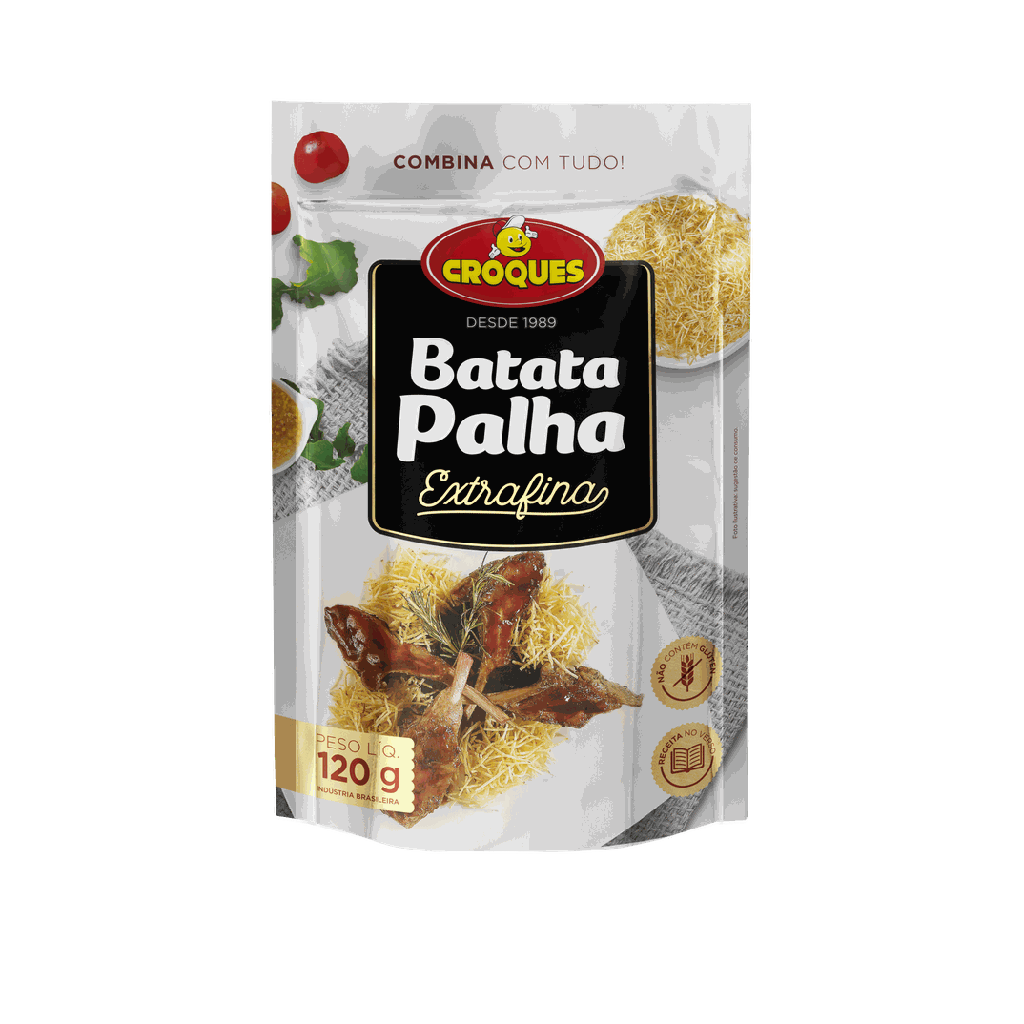 Batata Palha Extrafina Croques 120 g