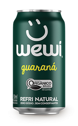 Refrigerante Wewi Natural Orgânico Guaraná 350 ml