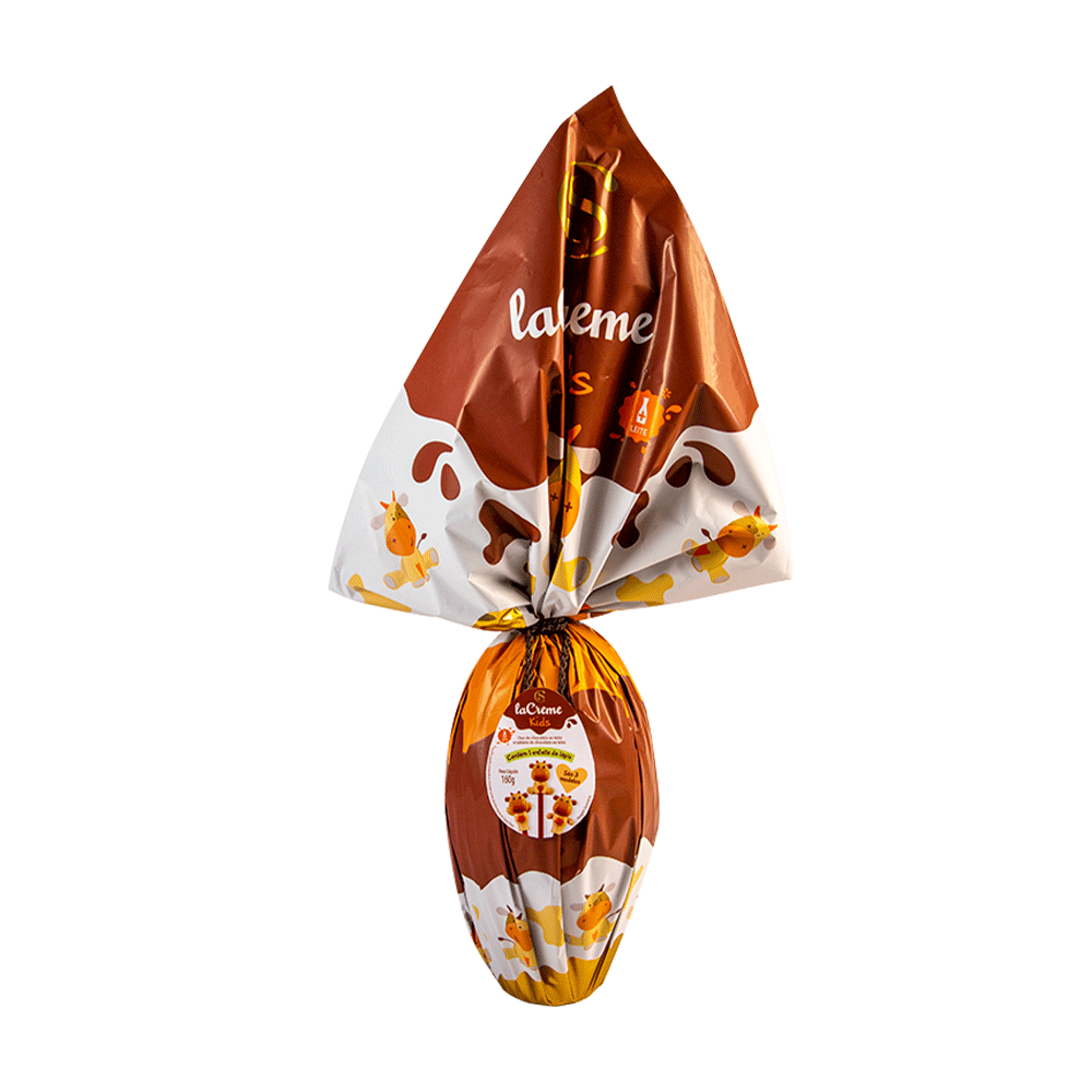 Ovo de Páscoa LaCreme Kids Cacau Show 160 g