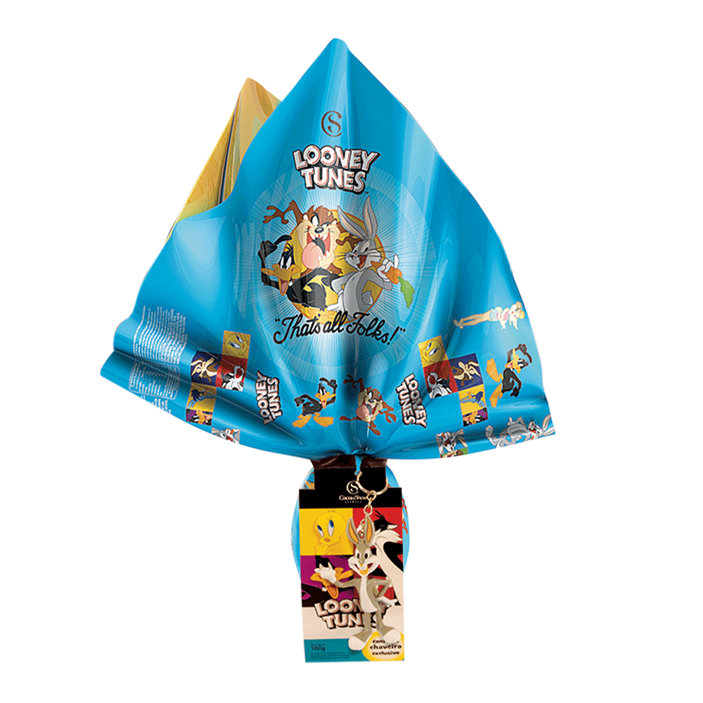 Ovo de Páscoa Chaveiro Piu Piu Cacau Show 180 g