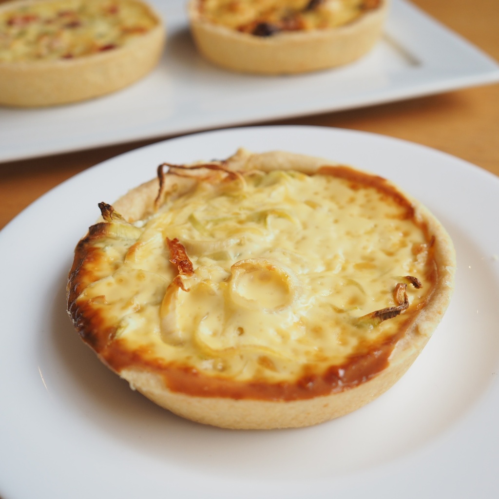 Quiche de Alho Poró