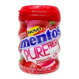 [6505] Mentos Pure Fresh Morango 56 G 