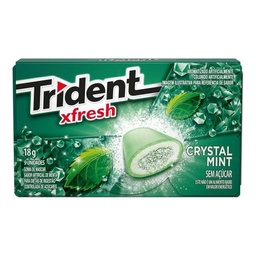 [3293] Trident Xfresh Crystal Mint 18 G 