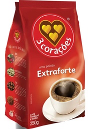 [2223] Café Extra Forte 3 Corações 250 g