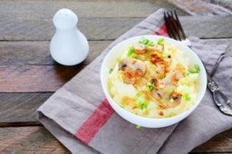 [1329] Purê de Batata Doce com Cogumelos